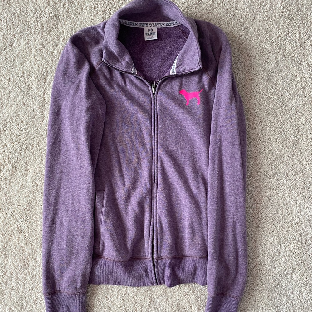 VS Pink Purple Zip Up